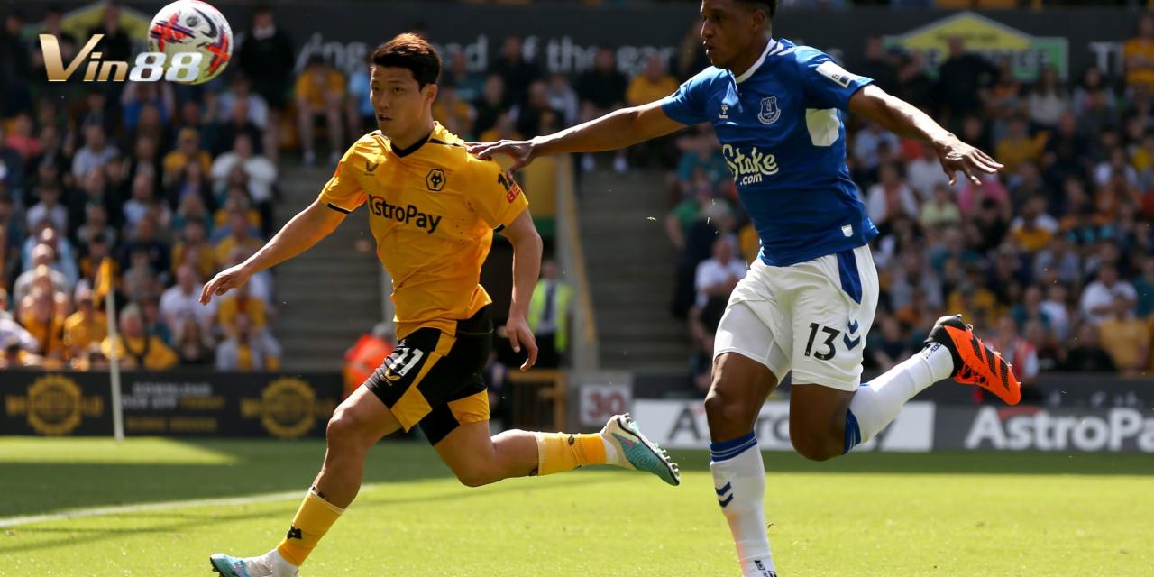 Cập nhật tỷ lệ kèo trận Everton vs Wolverhampton Wanderers từ sảnh K-Sports của Vin88