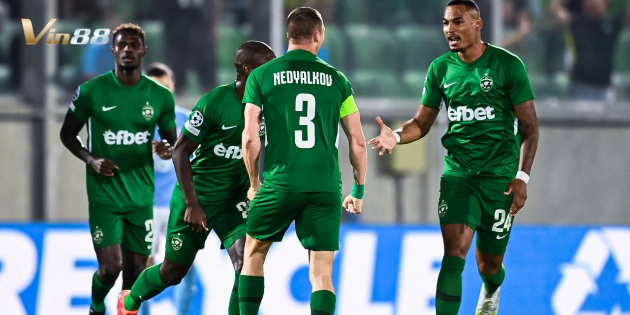 Ludogorets và AZ cạnh tranh quyết liệt để giành lợi thế trong bảng xếp hạng Europa League