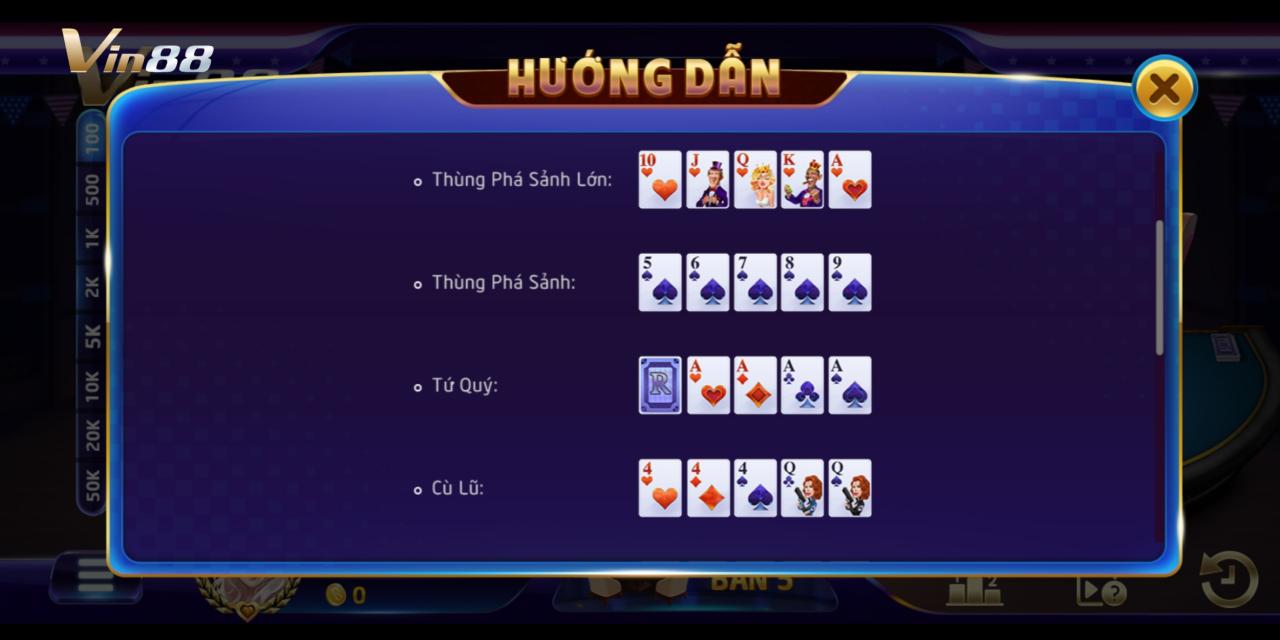 Thuật Ngữ Trong Game Bài Texas Poker Vin88