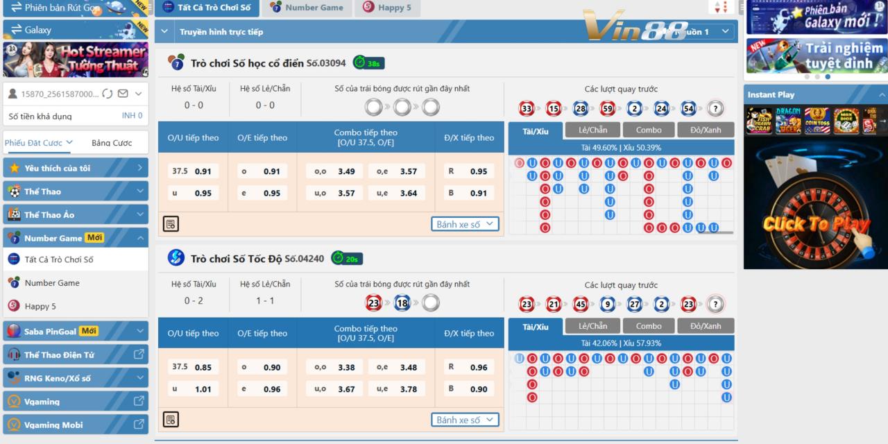 Tìm Hiểu Numbers Game Tại nhà cái Vin88