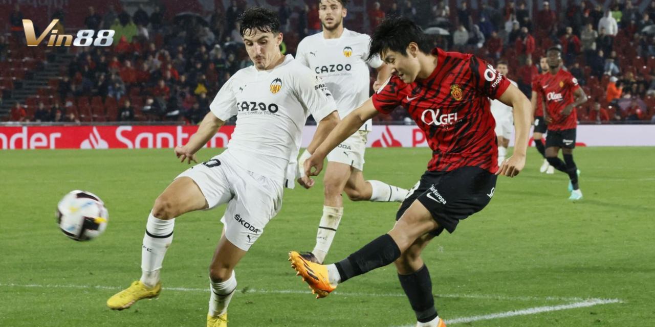 Vin88 dự đoán kết quả trận Mallorca vs Valencia, với tỷ lệ kèo hấp dẫn từ sảnh K-Sports