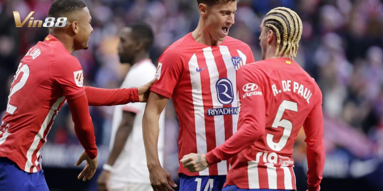 Atlético Madrid được đánh giá cao hơn Sevilla với kèo chấp 1.25 trong trận đấu sắp tới