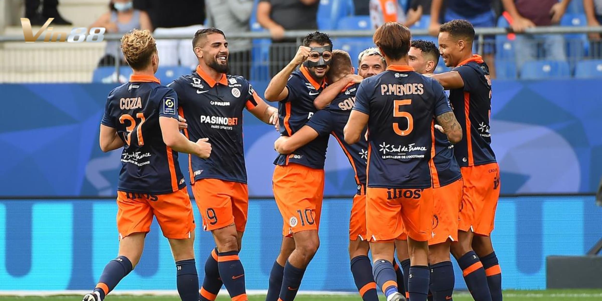 Montpellier sẽ đối mặt với thử thách lớn khi làm khách trên sân của Olympique Lyonnais