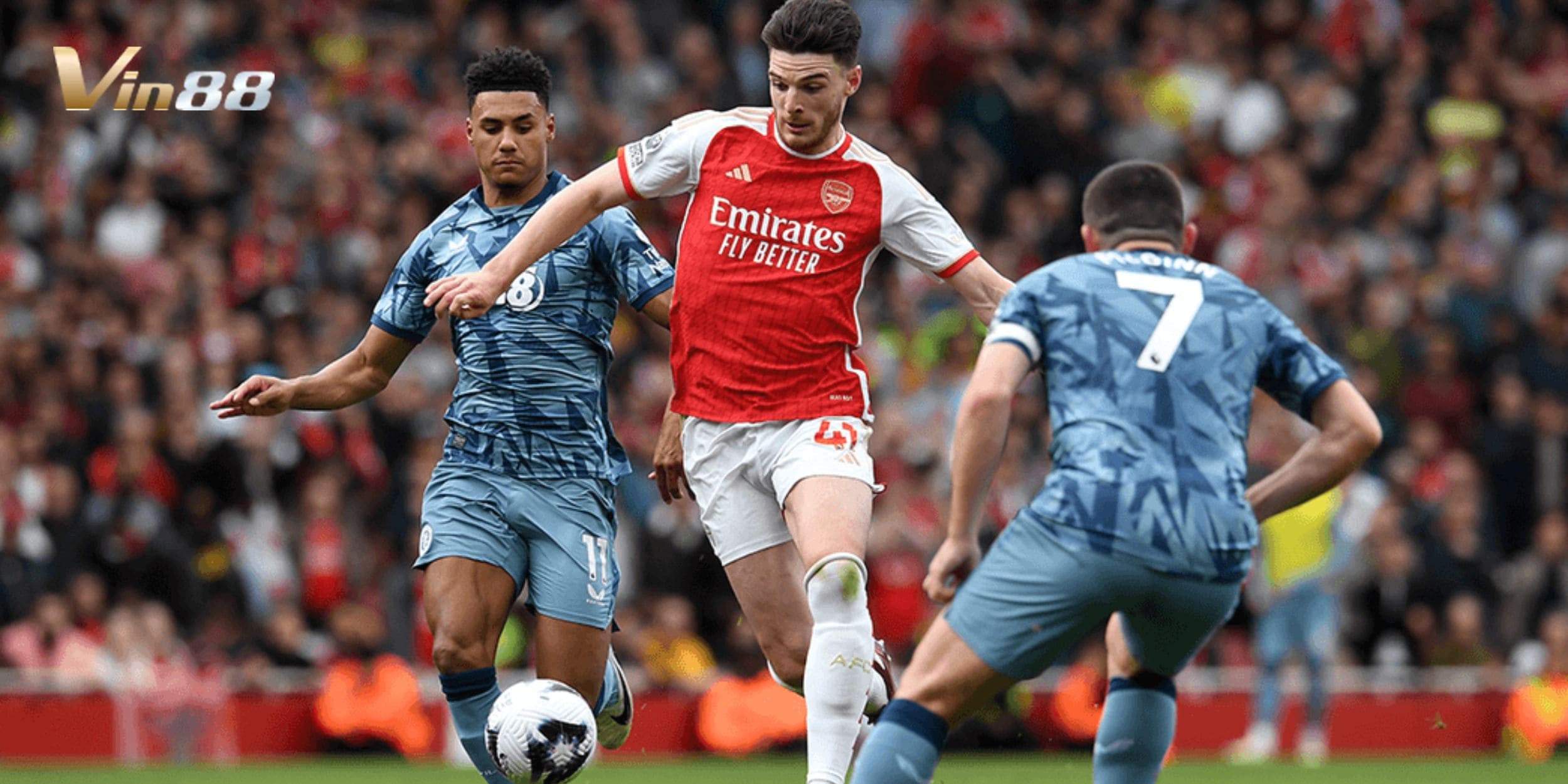 Arsenal vs Aston Villa cho thấy sự cân bằng về thành tích đối đầu