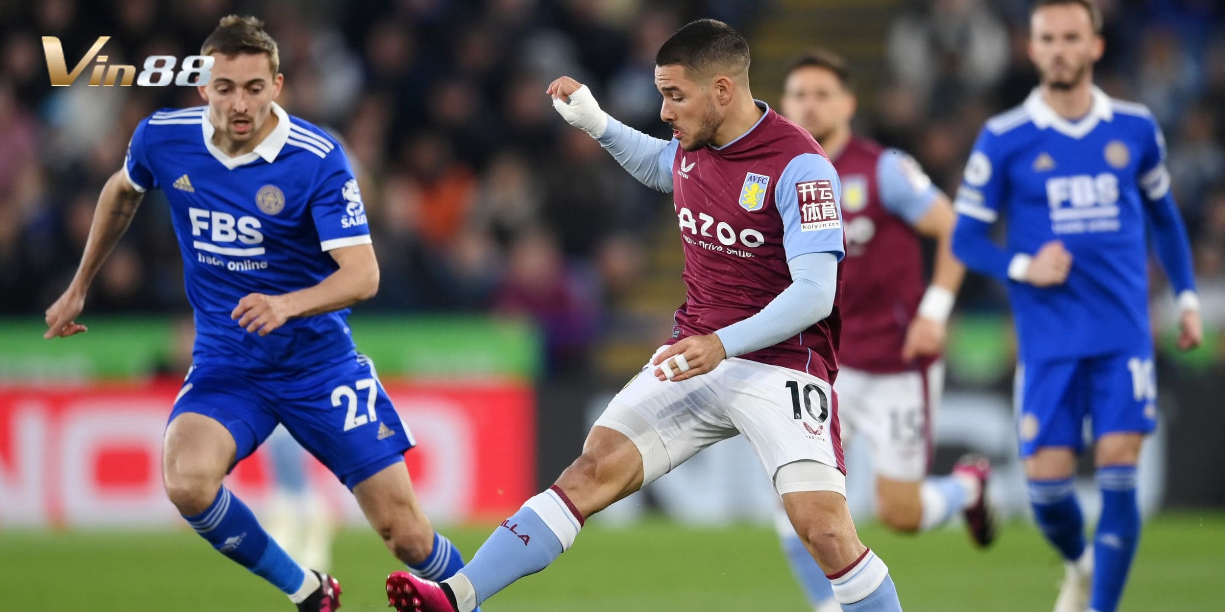 Aston Villa vs Leicester City có thành tích đối đầu khá cân bằng