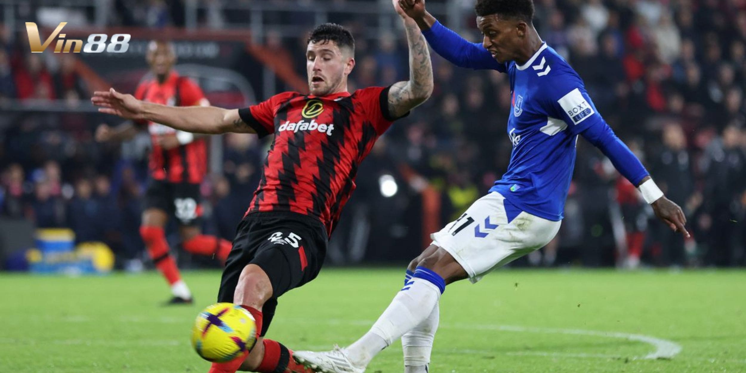 Soi kèo trận đấu AFC Bournemouth vs Everton ngày 04/01/2025 cùng Vin88