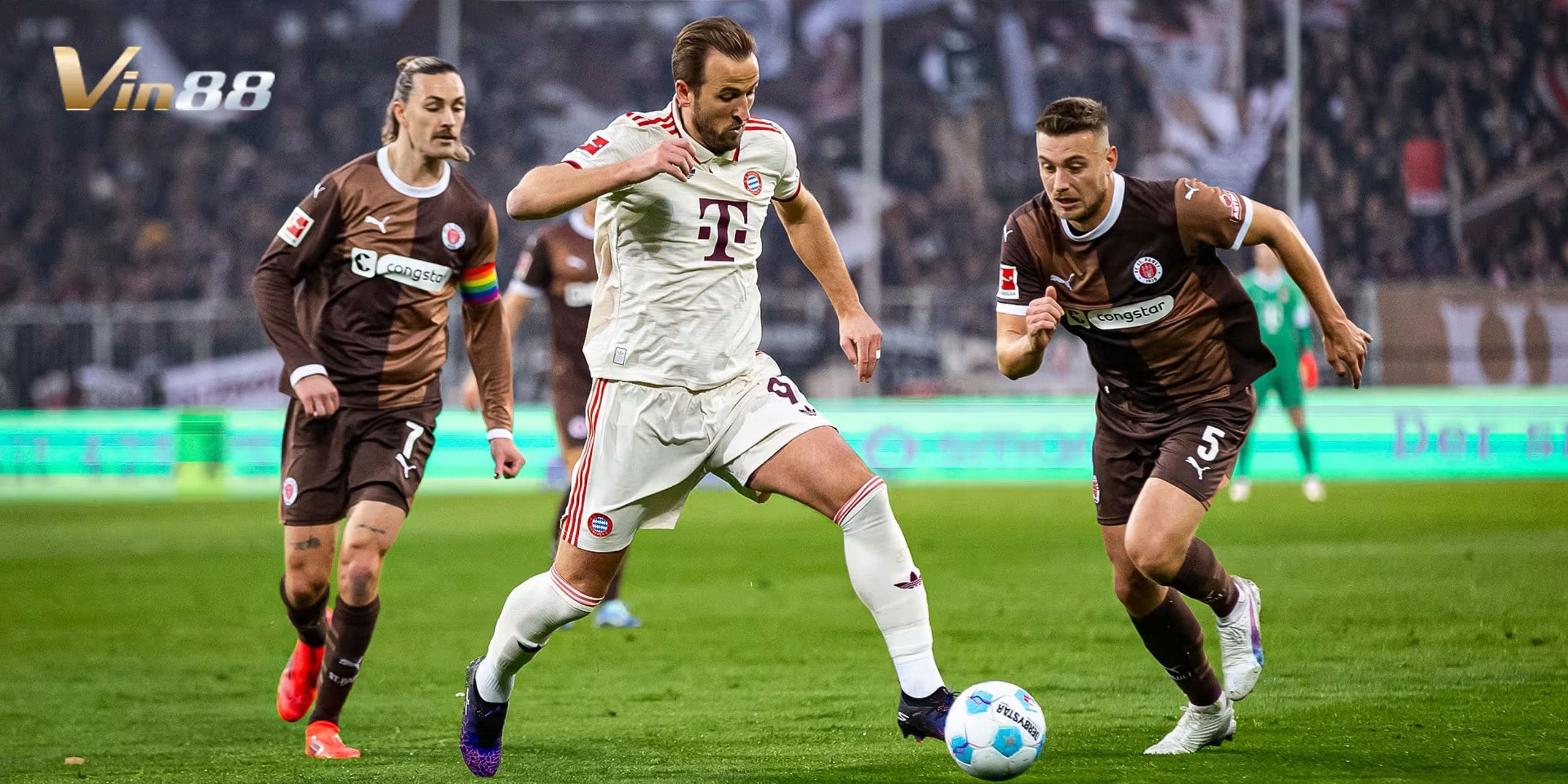 Bayern Munich khẳng định sức mạnh vượt trội trước St. Pauli khi thắng 4/5 lần đối đầu