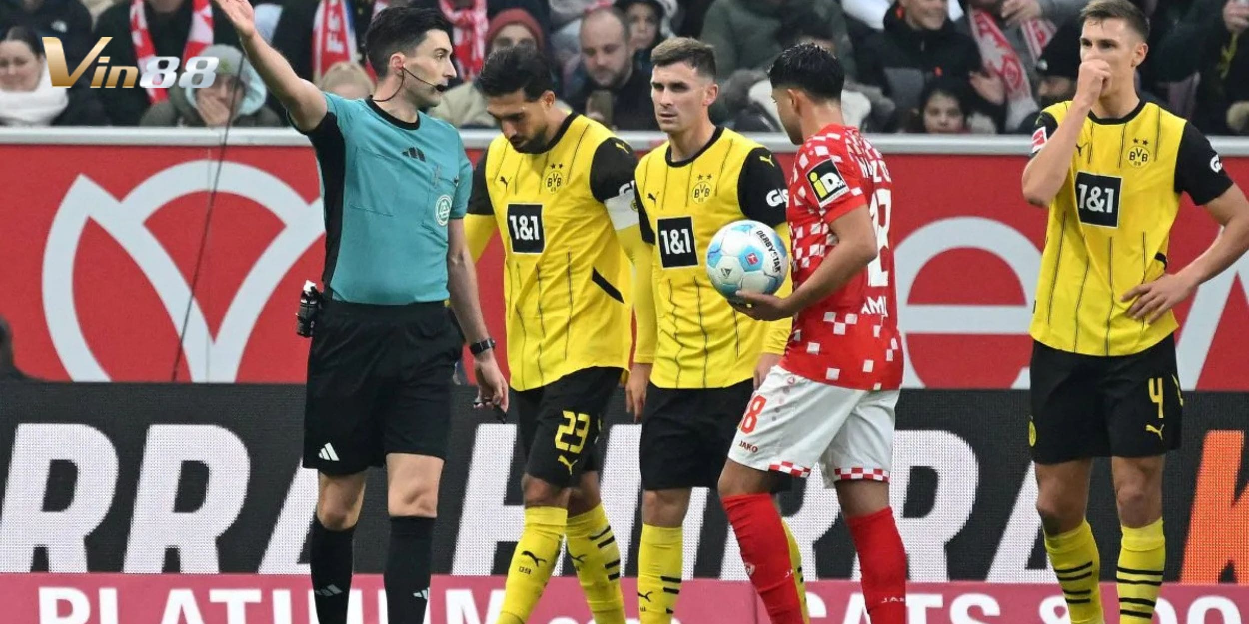 Borussia Dortmund Vs Mainz 05 thường xuyên hòa trong những lần đối đầu