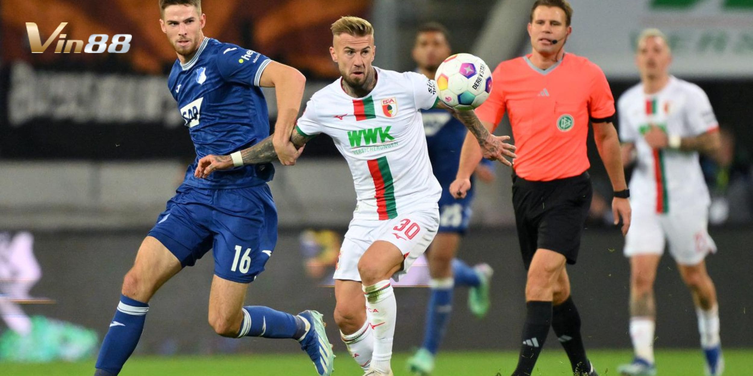 Hoffenheim tỏ ra nhỉnh hơn Augsburg khi có được 3 chiến thắng trong 5 lần đối đầu gần nhất