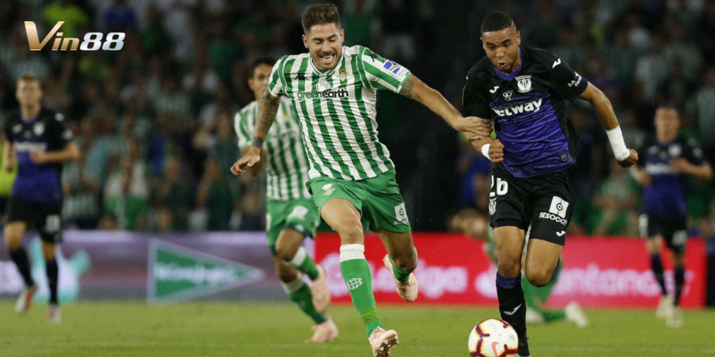 Leganés tỏ ra yếu thế hơn trong những lần đối đầu với Real Betis 