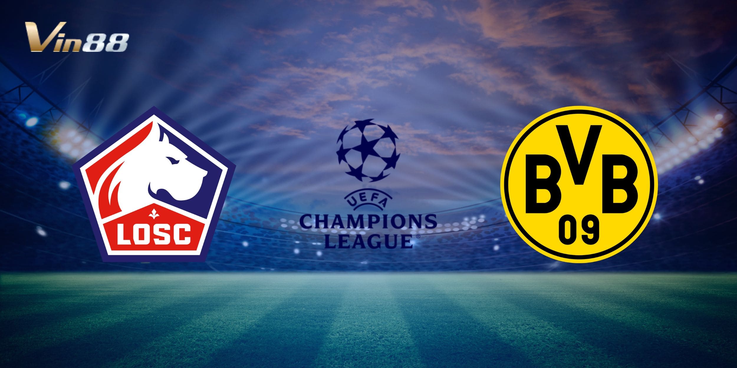 Lille chuẩn bị tiếp đón Borussia Dortmund trên sân nhà ngày 13/03/2025