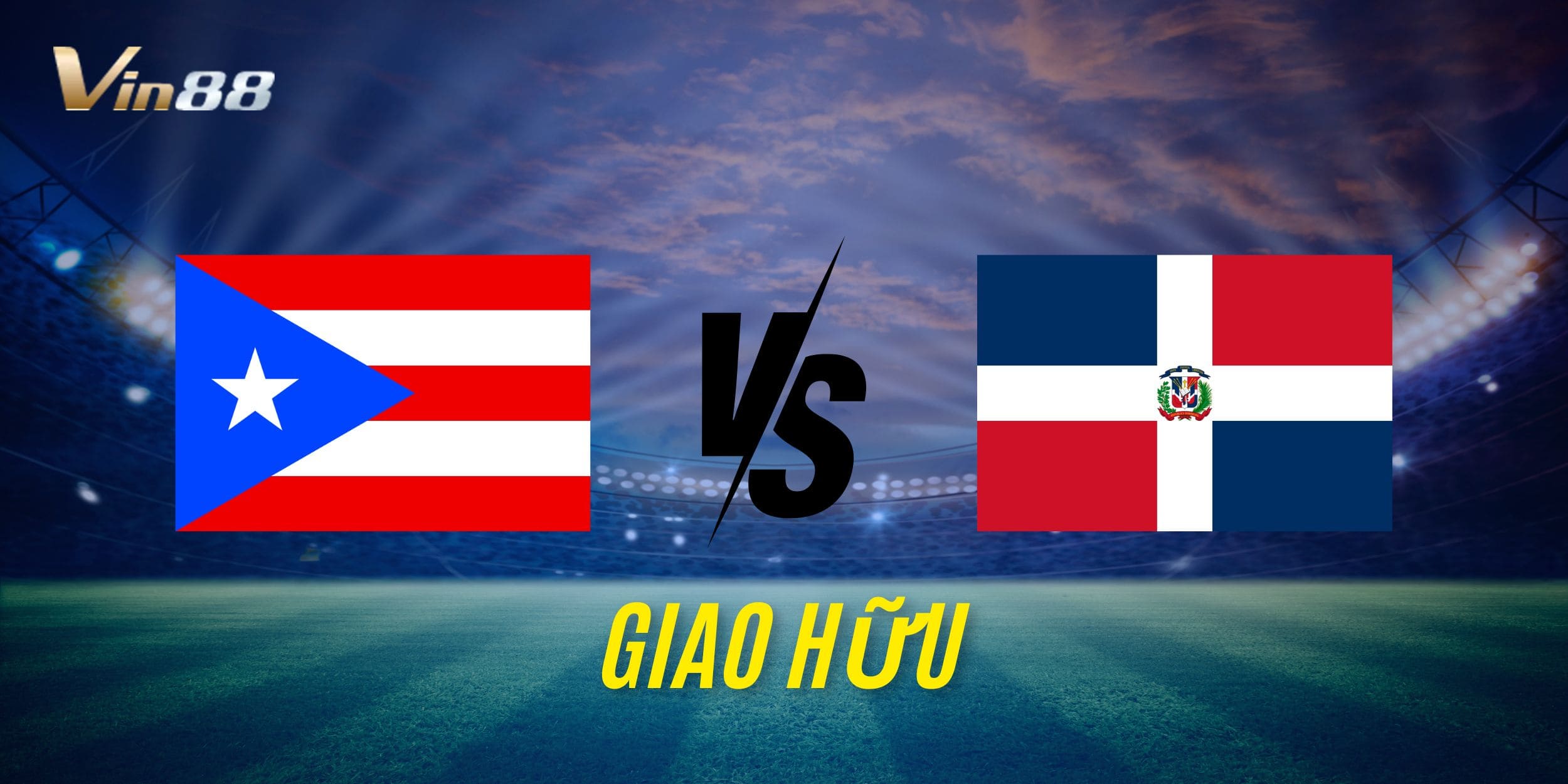 Puerto Rico chuẩn bị tiếp đón Dominican Republic trên sân nhà Estadio Centroamericano