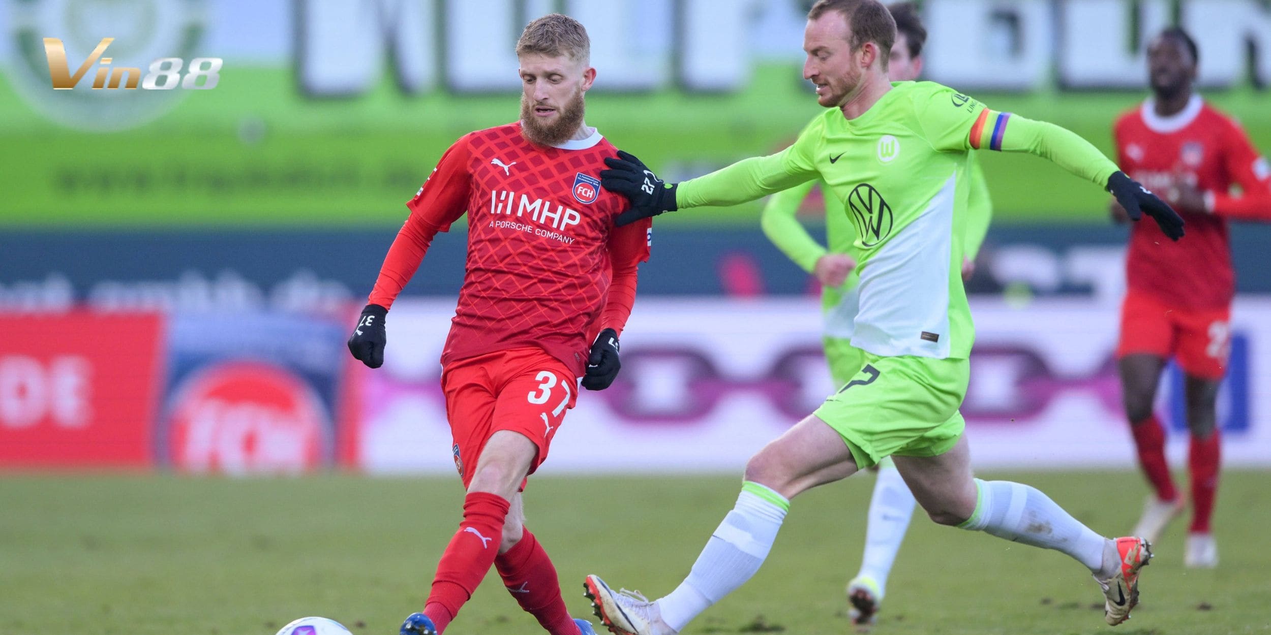 Wolfsburg tỏ ra vượt trội so với Heidenheim khi chưa để thua đội khách lần nào