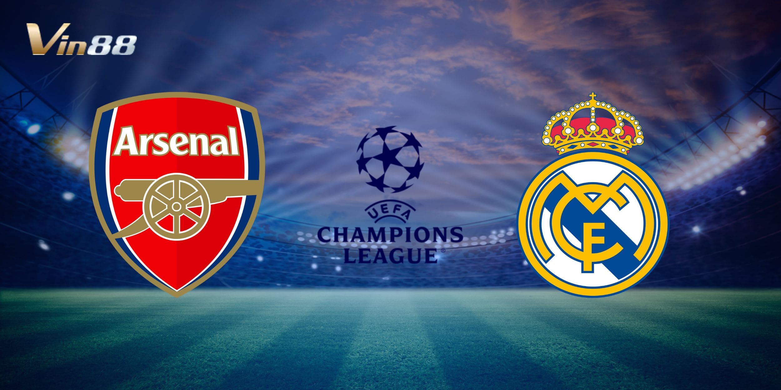 Arsenal chuẩn bị tiếp đón Real Madrid trên sân nhà Emirates ngày 09/04/2025
