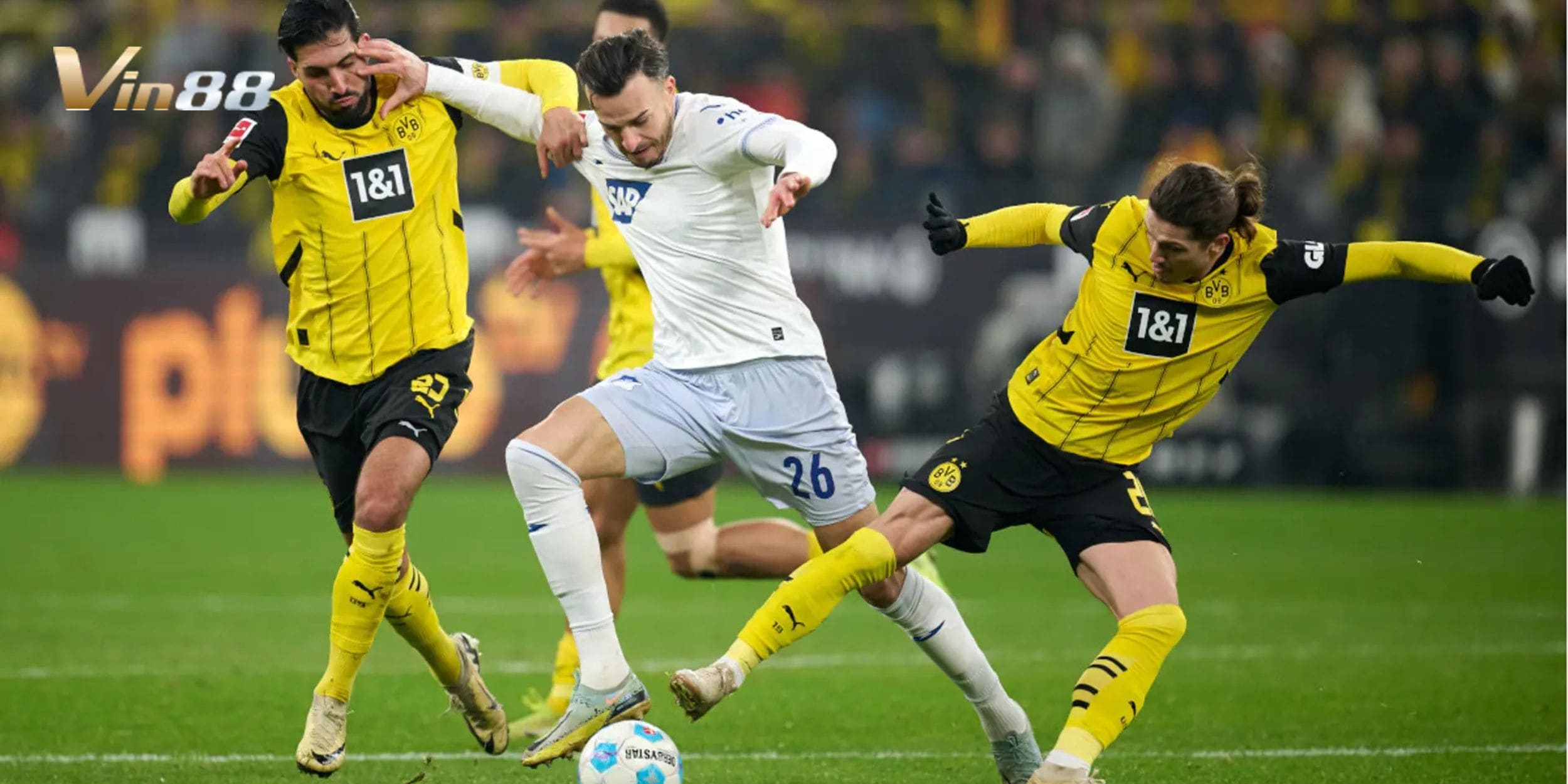 Hoffenheim quyết tâm dành điểm trước Borussia Dortmund nhằm nuôi hy vọng trụ hạng