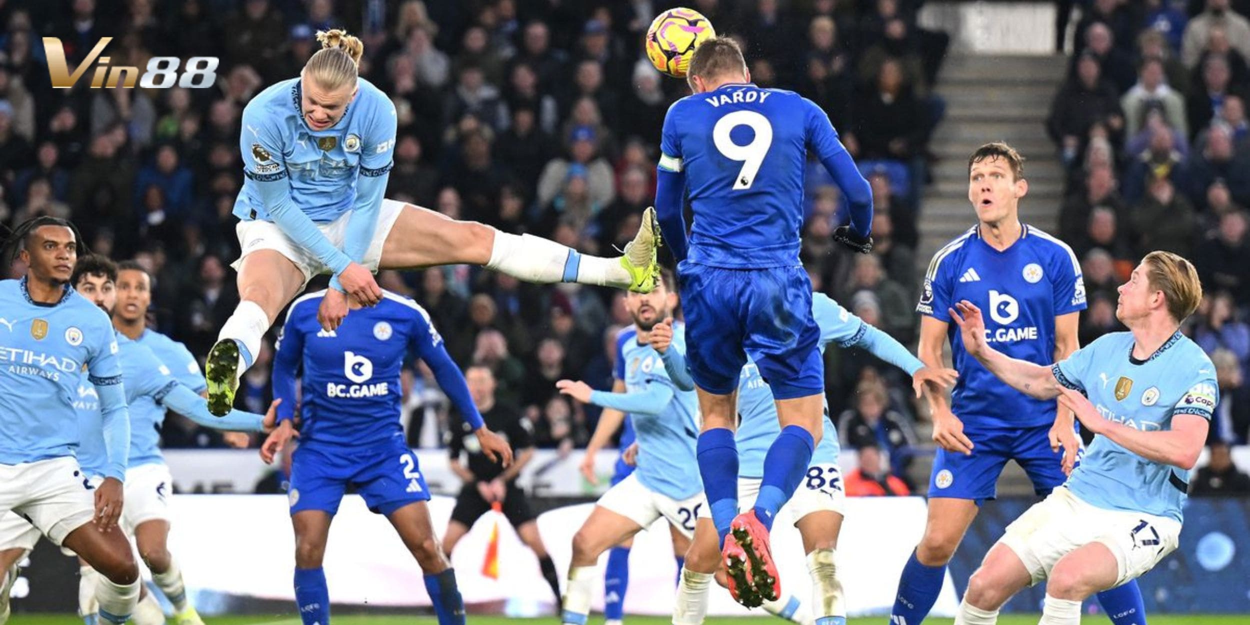 Manchester City cho thấy sức mạnh vượt trội trước Leicester City khi toàn thắng trong 5 trận gần nhất