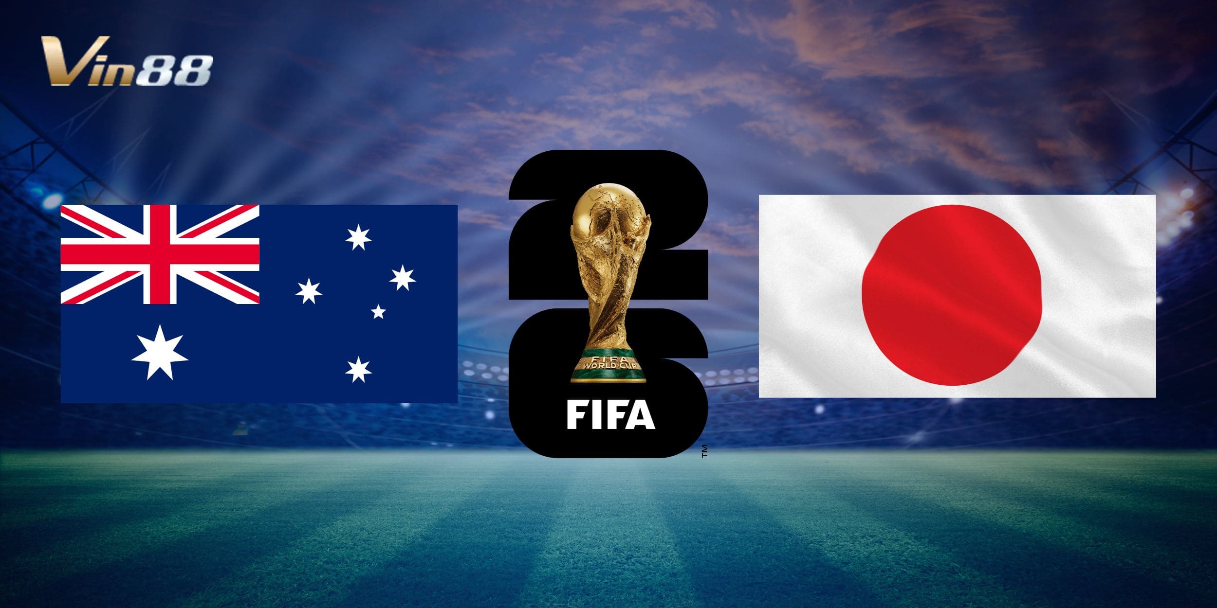 Phân tích và dự đoán trận Australia vs Nhật Bản từ chuyên gia Vin88
