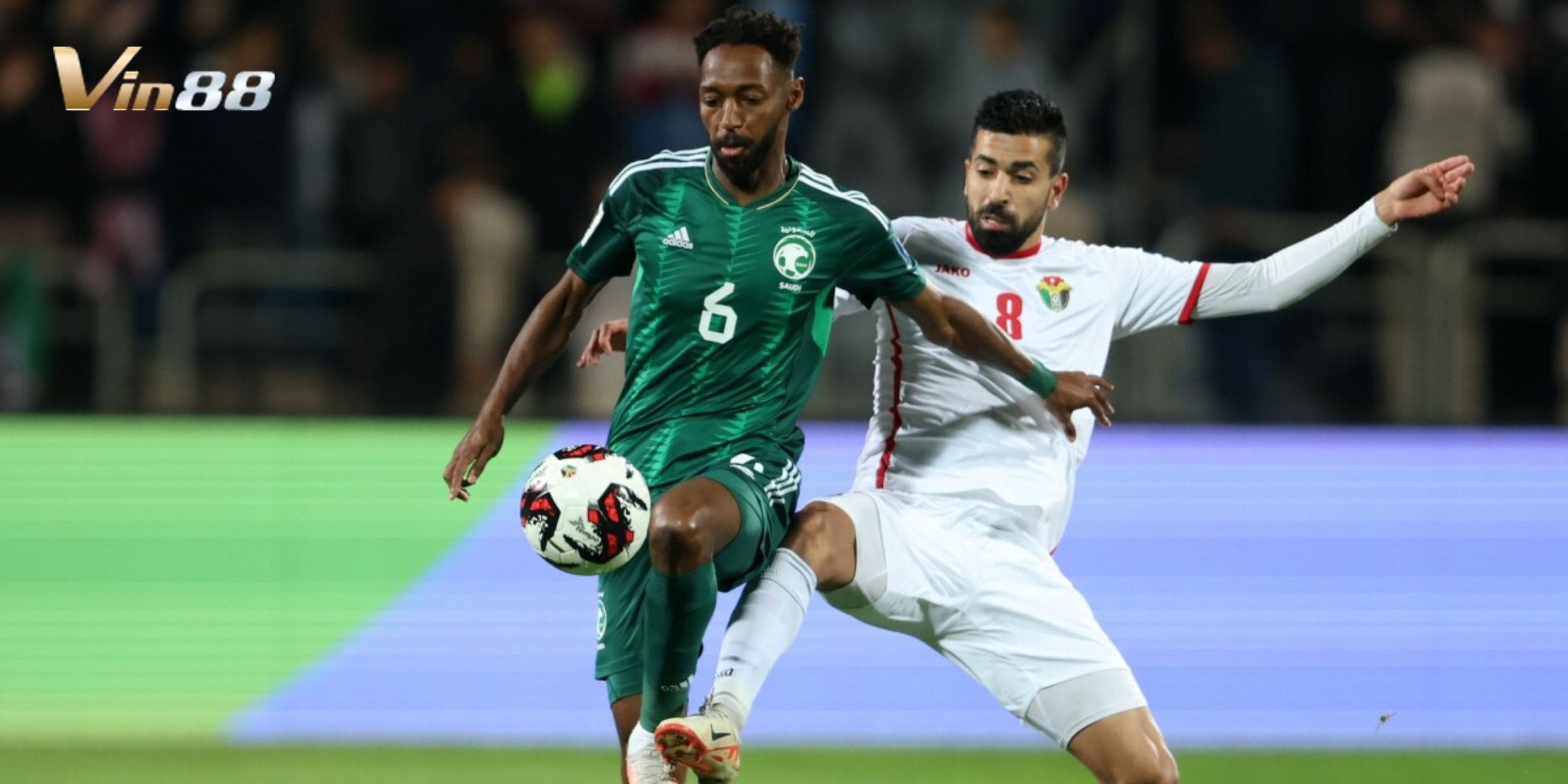 Vin88 phân tích tỷ lệ kèo chính xác cho trận Saudi Arabia vs Jordan