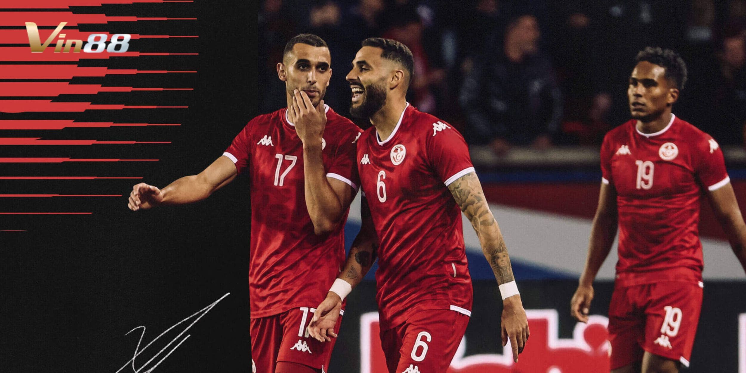 Hàng thủ chắc chắn, lối đá kỷ luật giúp Tunisia kiểm soát thế trận