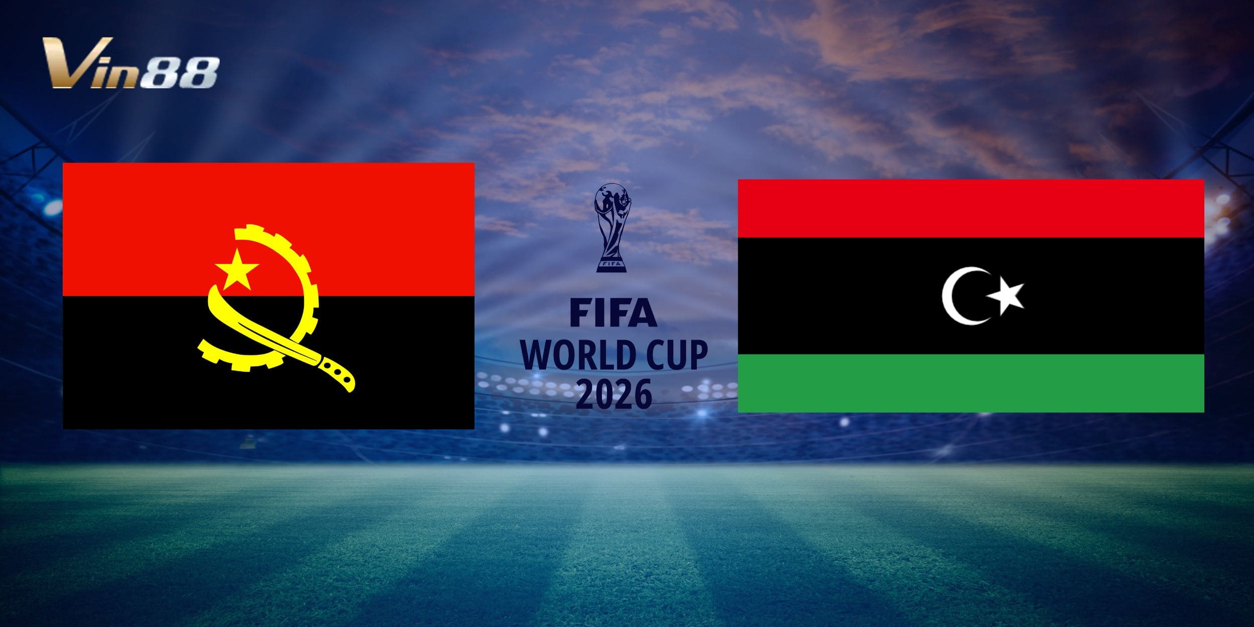 Sân Angola sẵn sàng cho trận đấu giữa Angola vs Libya vào ngày 04-09
